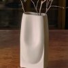 Decor Crane Living | Hermosa White Vase - Wide