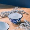 Homewares Crane Living | Blue Marbled Enamel Bowl - Small