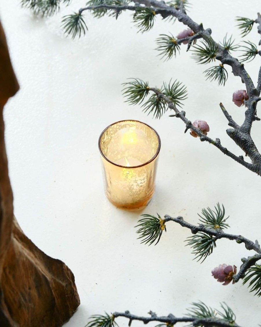 Decor Crane Living | Mercury Gold Candle Votive - Small