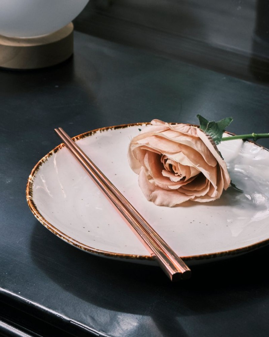 Homewares Crane Living | Rose Gold Chopsticks