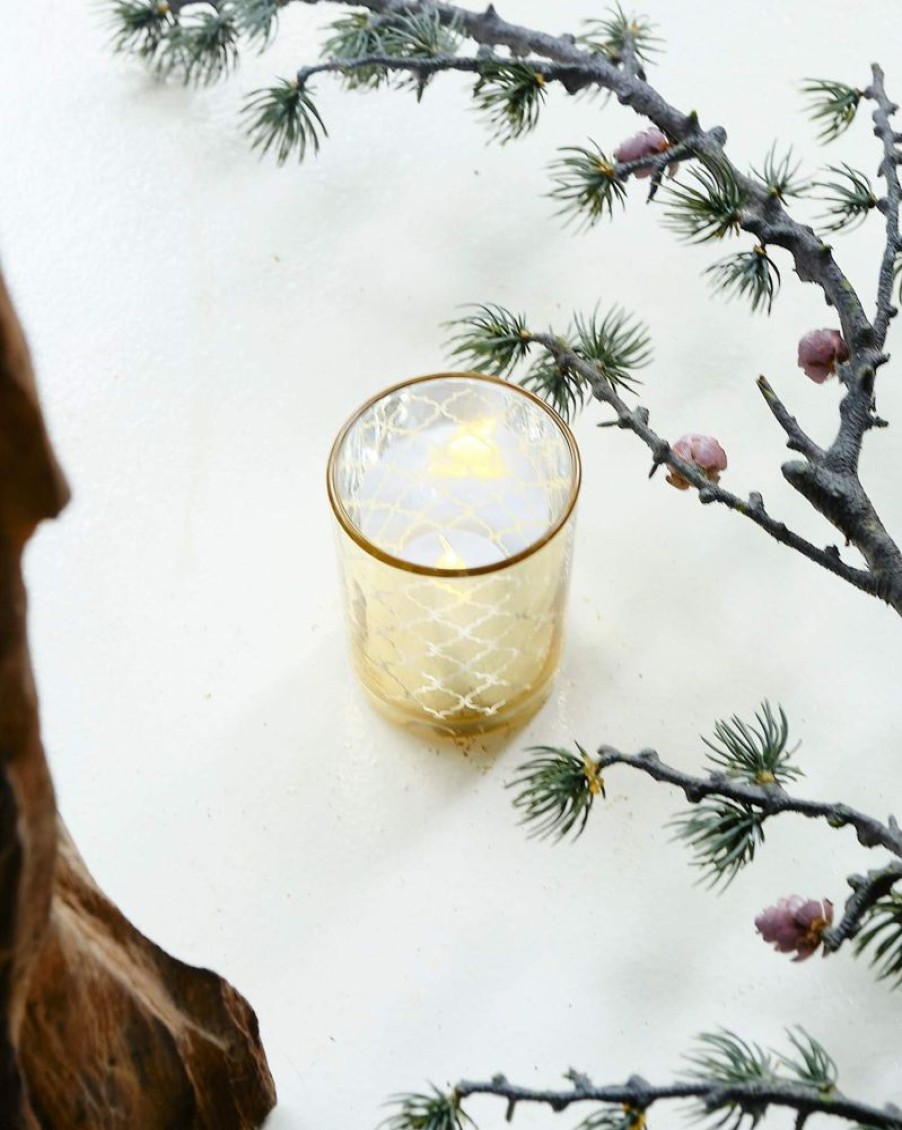 Decor Crane Living | Gold Candle Votive - Assorted Designs