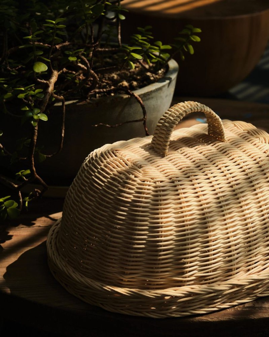 Homewares Crane Living | Rattan Bread Basket