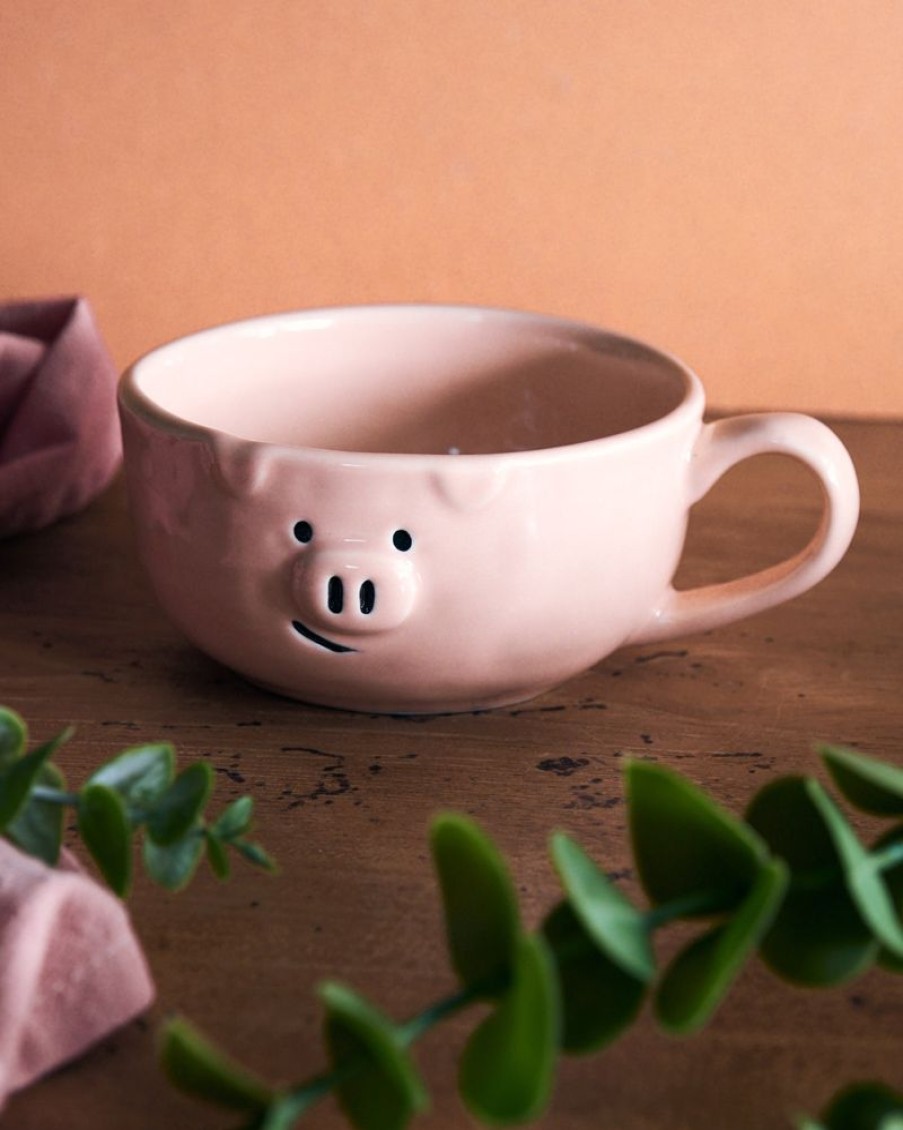 Homewares Crane Living | Paxton Pig Cereal Mug