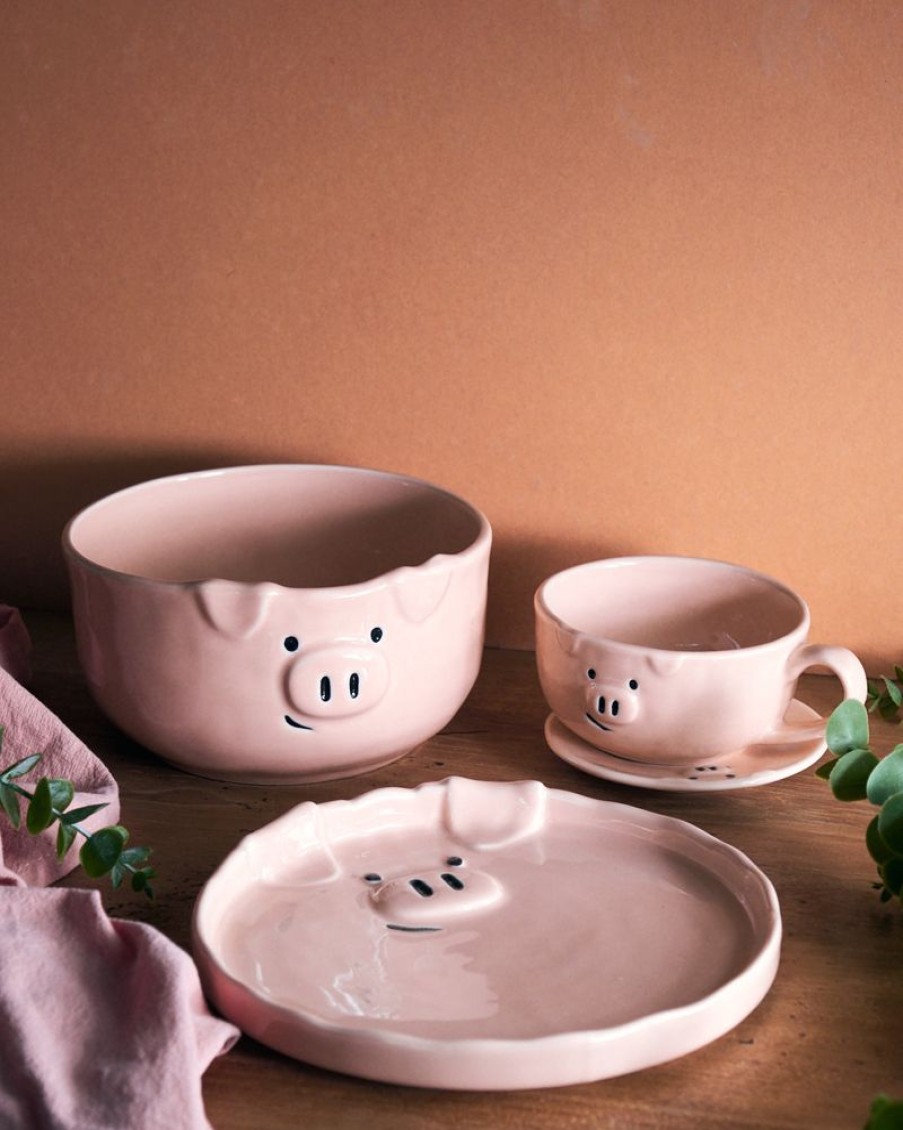 Homewares Crane Living | Paxton Pig Cereal Mug