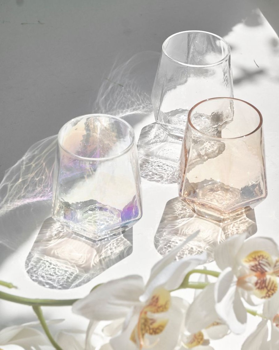 Homewares Crane Living | Faceted Cocktail Glass