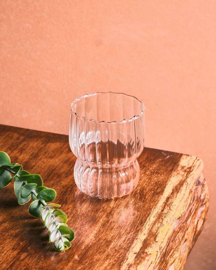 Homewares Crane Living | Luna Chubby Drinking Glass