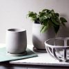 Decor Crane Living | Curved Bottom Clay Plant Pot - Medium