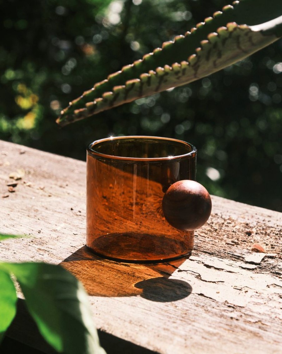 Homewares Crane Living | Dodo Cup With Wood Handle - Large