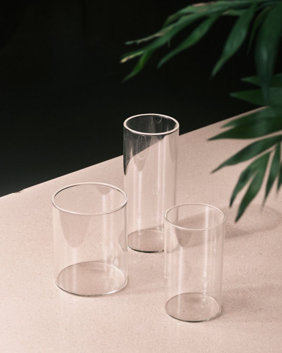 Homewares Crane Living | Straight Up Large Wide Drinking Glass