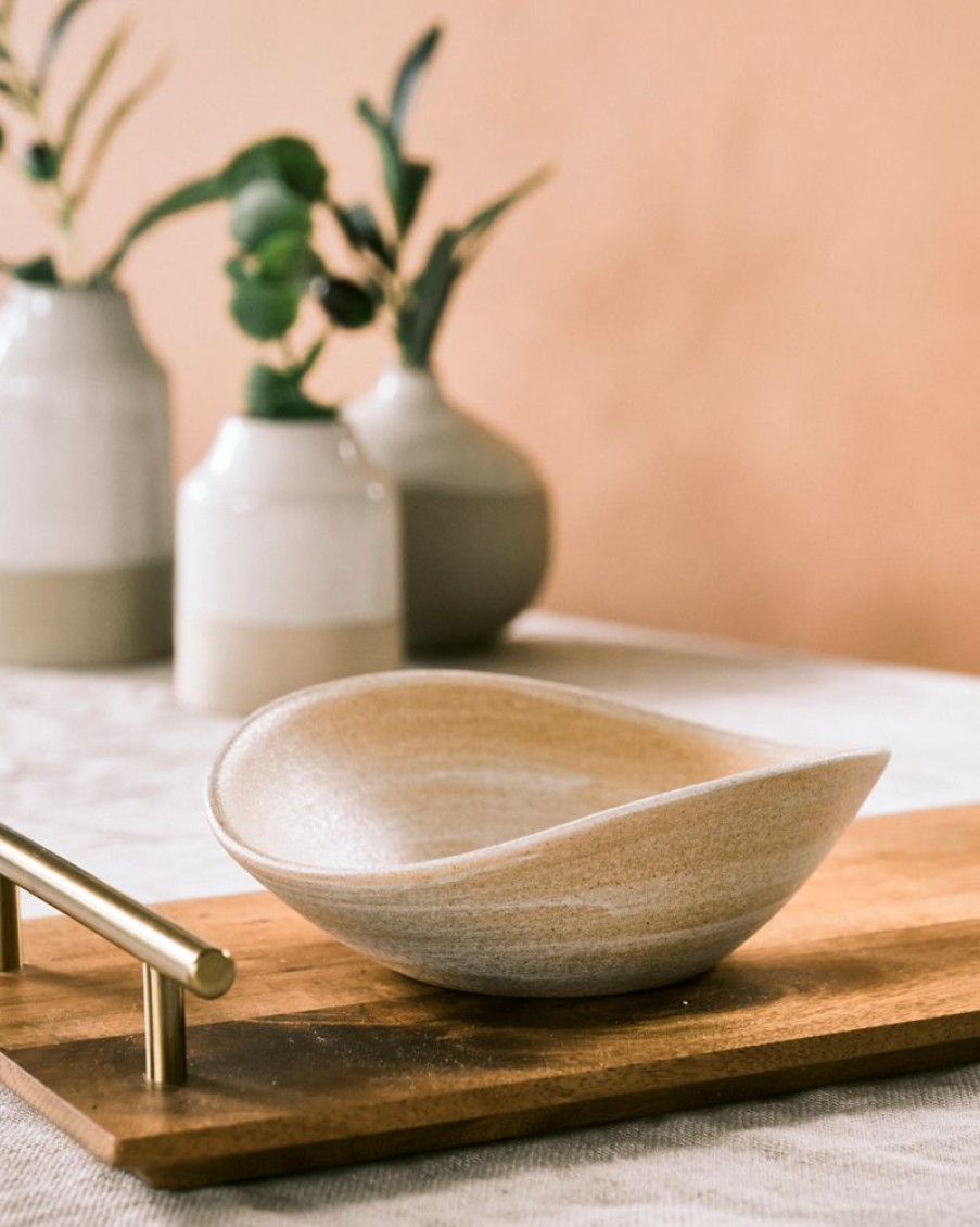 Homewares Crane Living | Pave Wavy Dessert Bowl