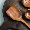 Homewares Crane Living | Teakwood Kitchen Utensils - Flat Spatula