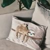 Furniture Crane Living | Furry Sloth Cushion - Rectangle