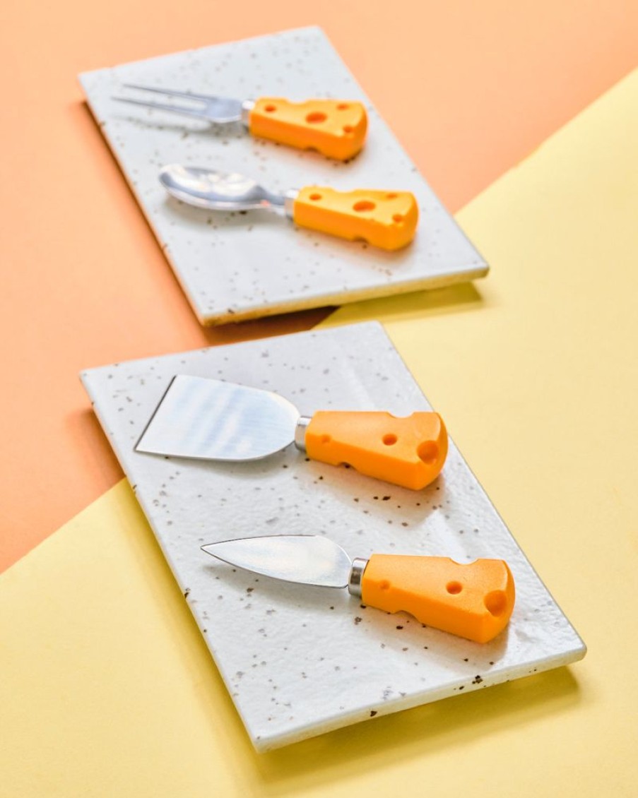 Homewares Crane Living | Cheesy Cheese Knives - Set Of 4