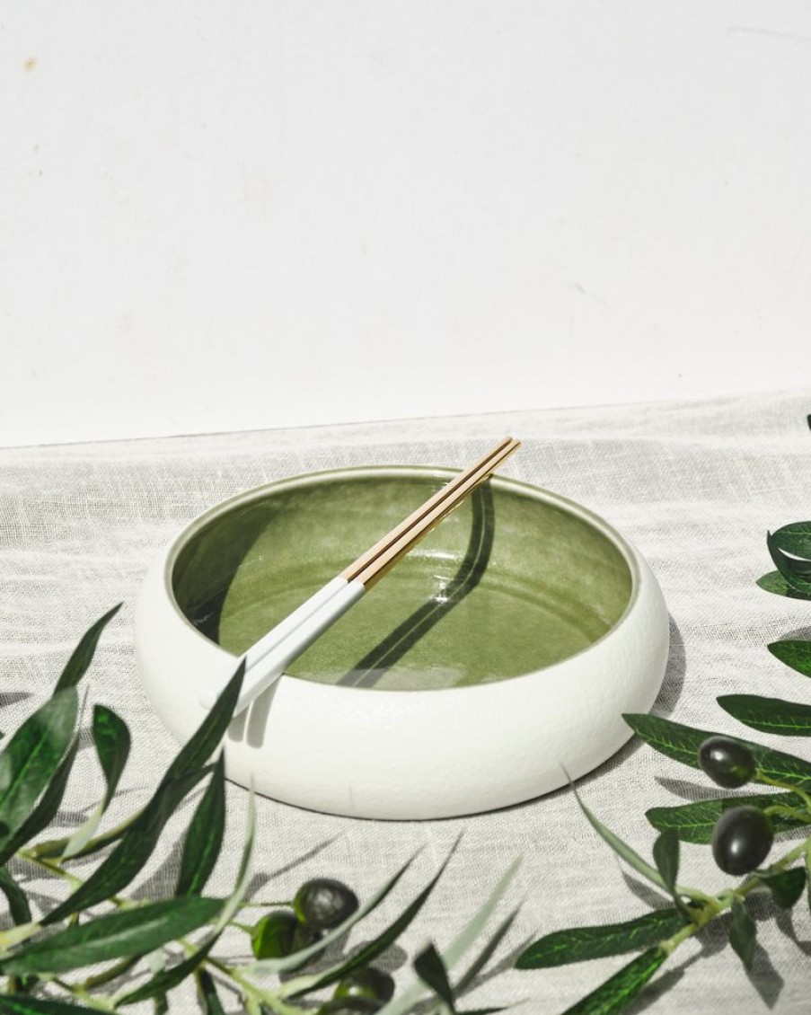 Homewares Crane Living | Sage Noodle Bowl