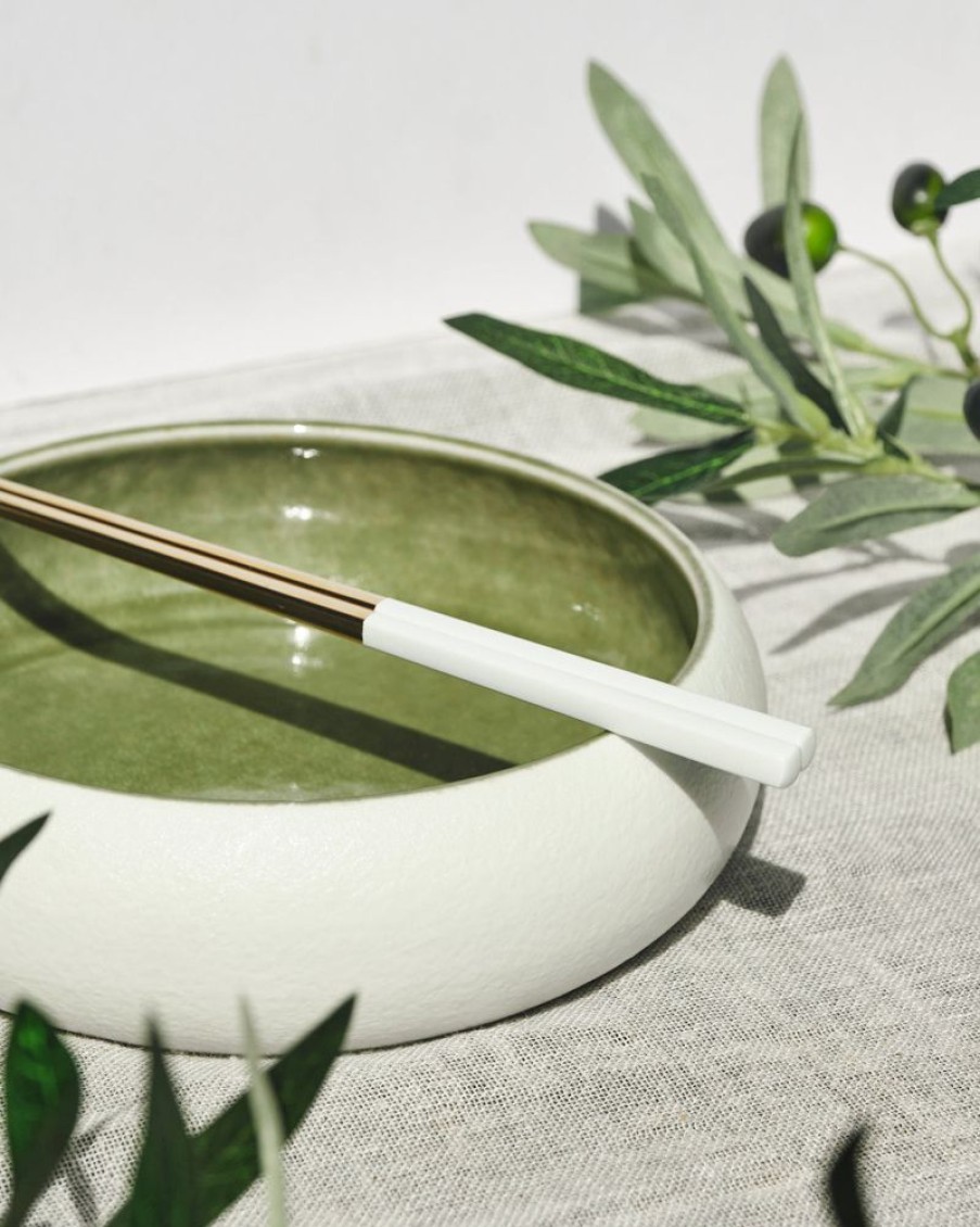 Homewares Crane Living | Sage Noodle Bowl