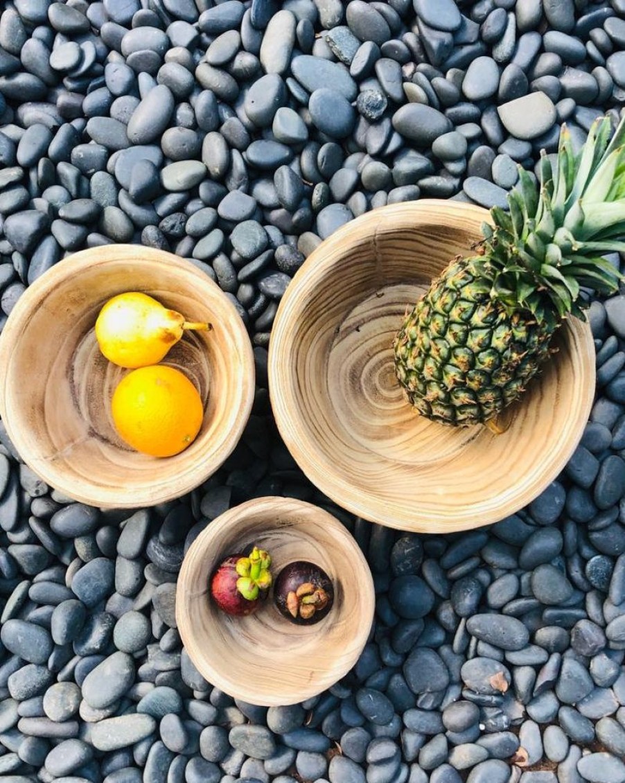 Homewares Crane Living | Legno Wooden Bowl