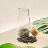 Homewares Crane Living | Glass Bottle With Cork Cover - Medium