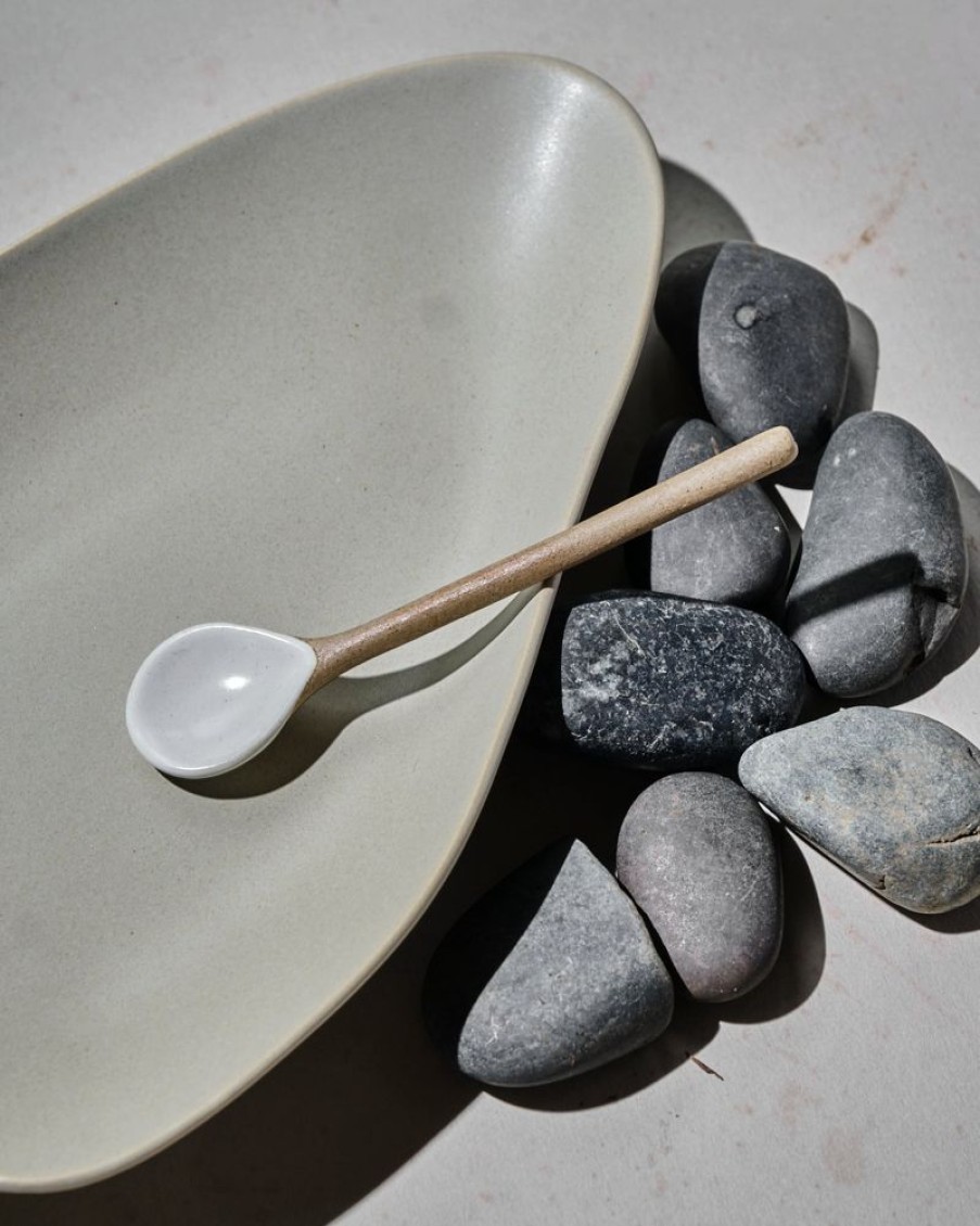 Homewares Crane Living | Shokudo Small Ceramic Spoon