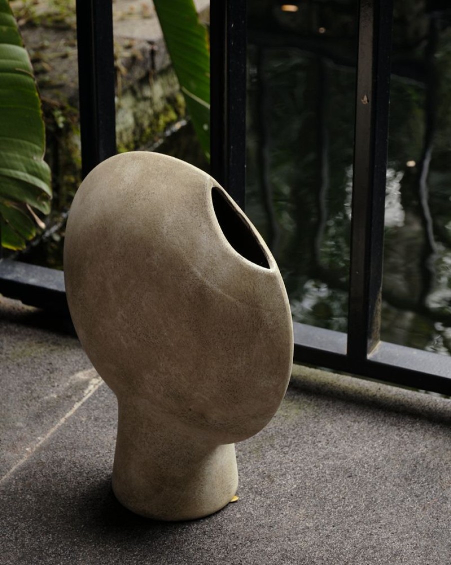 Decor Crane Living | Marfa Zola Vase - Cream