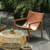 Furniture Crane Living | Colombo Slung Leather Chair