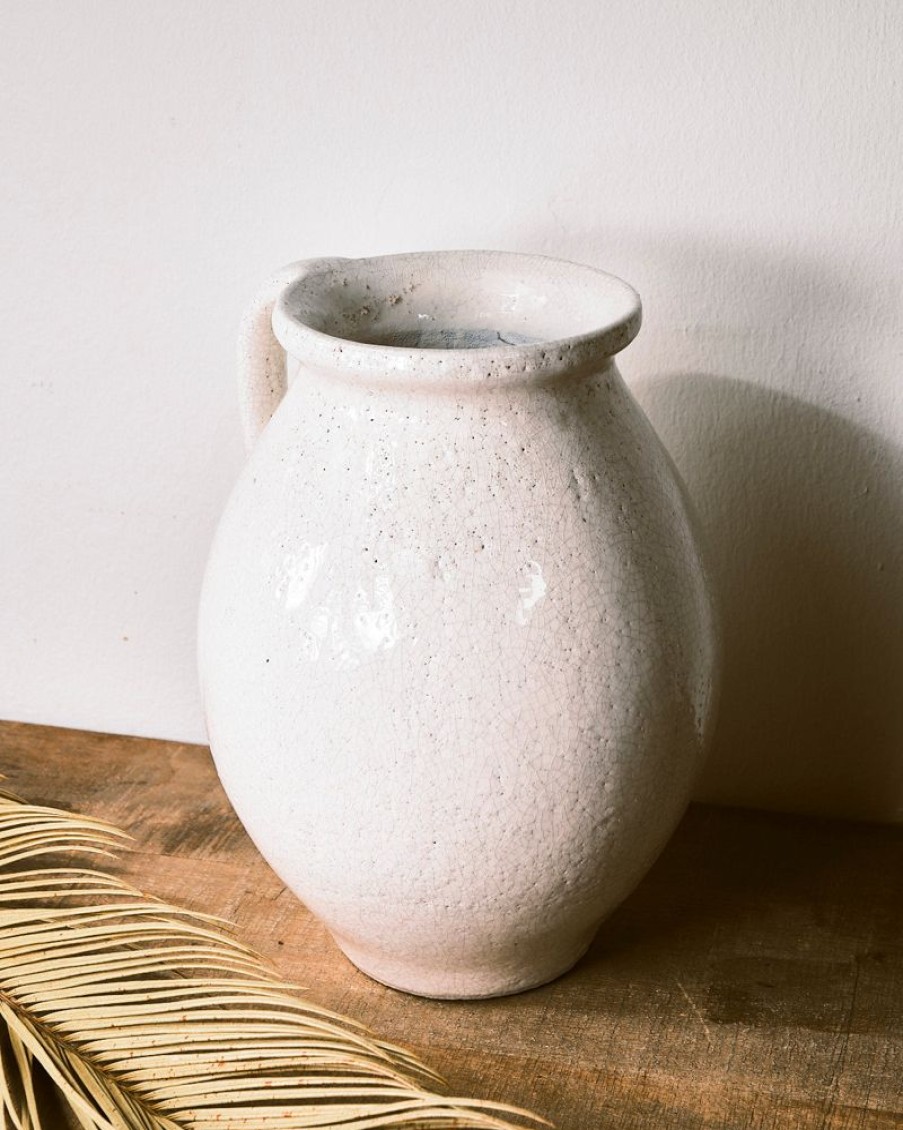 Decor Crane Living | Ancient-Greek-Crackled-Glaze-Jugs-Large-And-Curvy