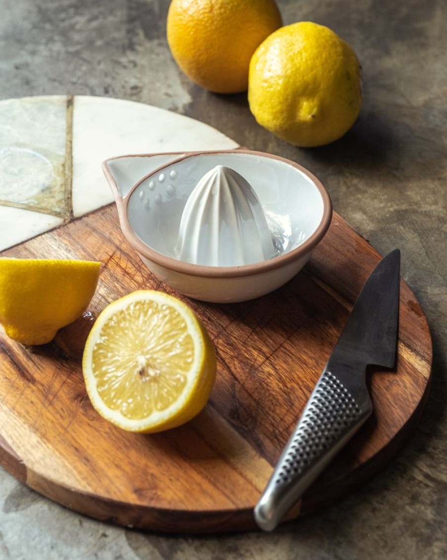 Homewares Crane Living | Ceramic Lemon Squeeze Tray