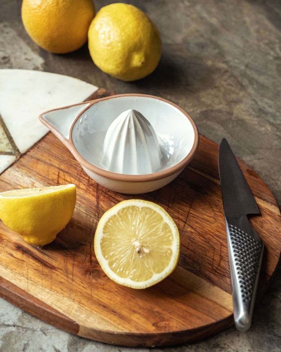 Homewares Crane Living | Ceramic Lemon Squeeze Tray