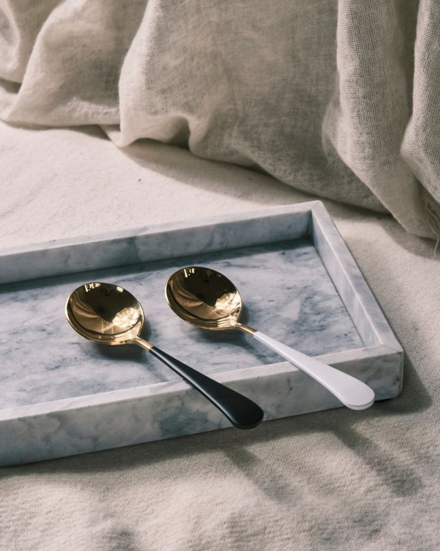 Homewares Crane Living | Kelly Gold Soup Spoon