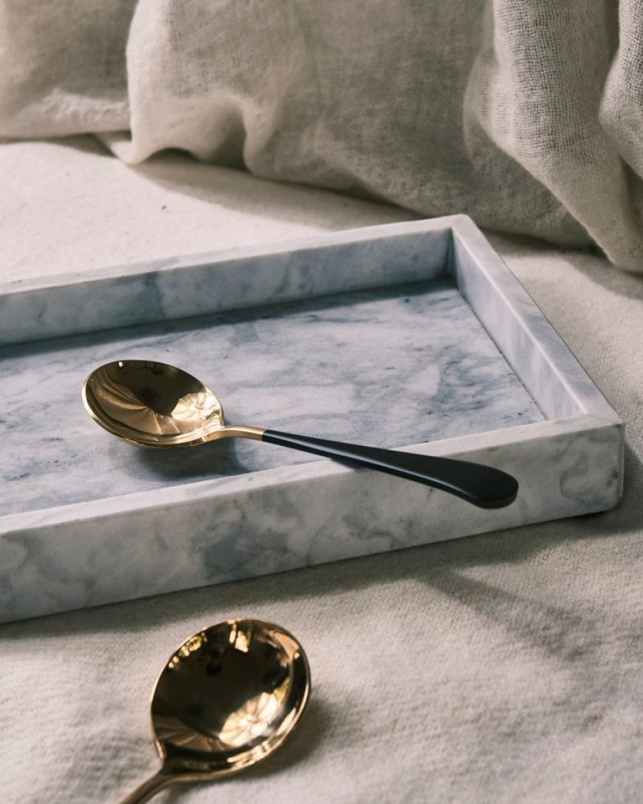 Homewares Crane Living | Kelly Gold Soup Spoon