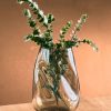 Decor Crane Living | Wavy-Tinted-Glass-Vase