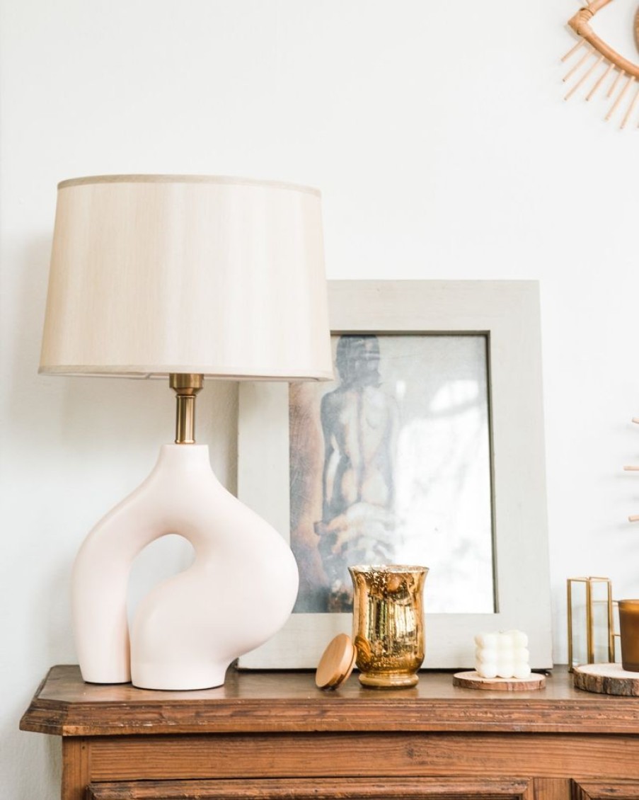 Furniture Crane Living | Leonard Beige Table Lamp