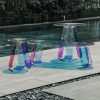 Furniture Crane Living | Iridescent Acrylic Coffee Tables - Medium