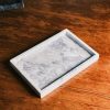 Decor Crane Living | Mayfair Marble Trays Small Rectangular