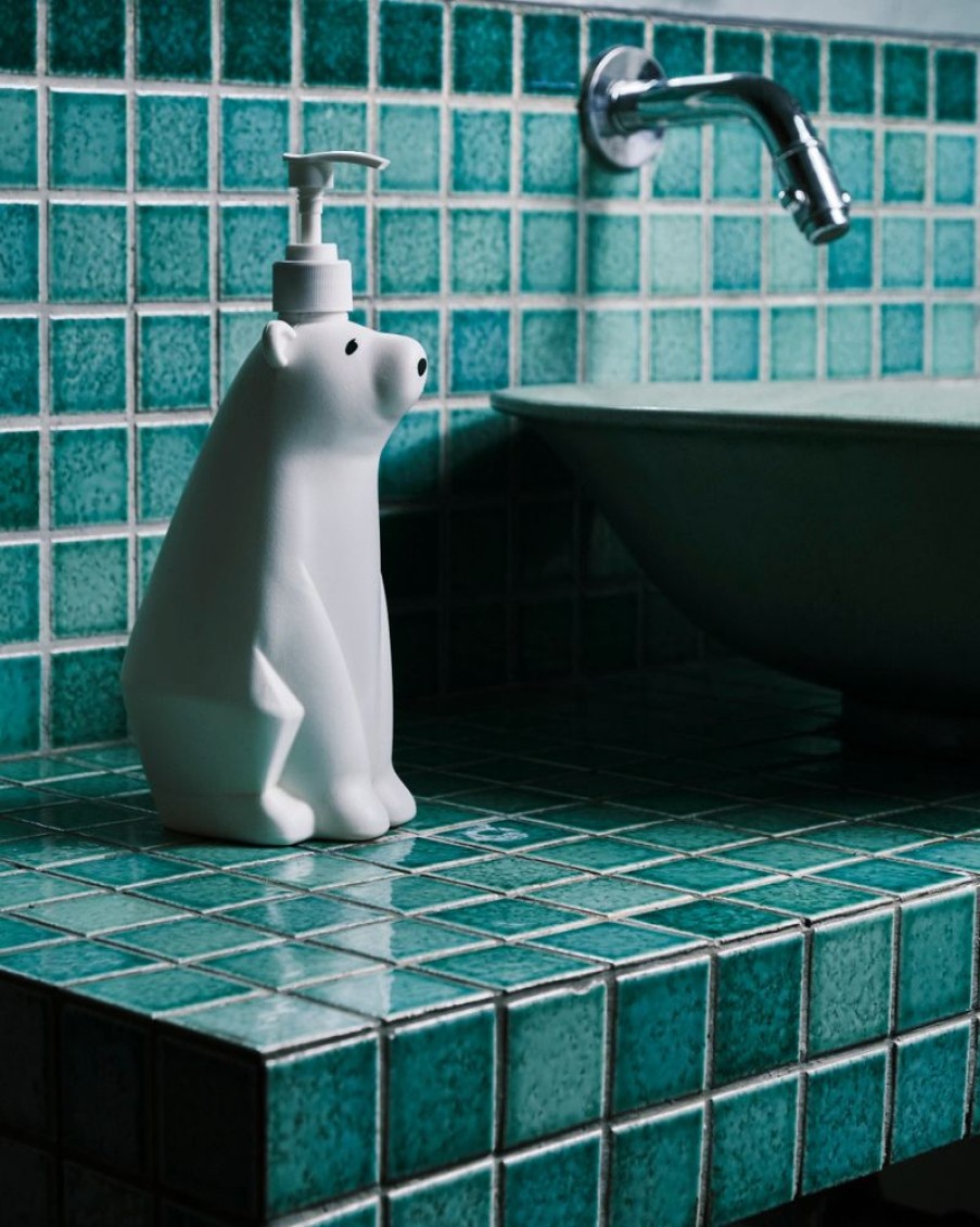 Homewares Crane Living | Polar-Bear-Soap-Dispenser-Large