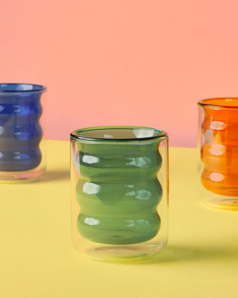 Homewares Crane Living | Mod Retro Curvy Tumblers