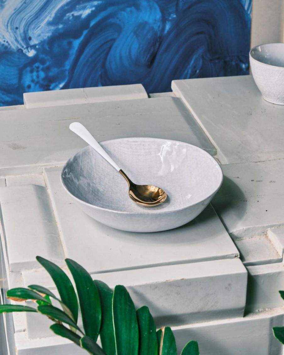 Homewares Crane Living | White Denim Pasta Dish