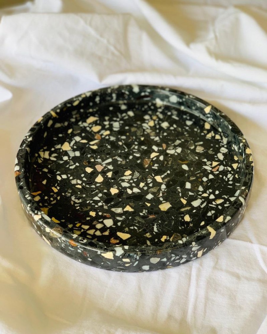 Decor Crane Living | Madesimo Round Terrazzo Tray