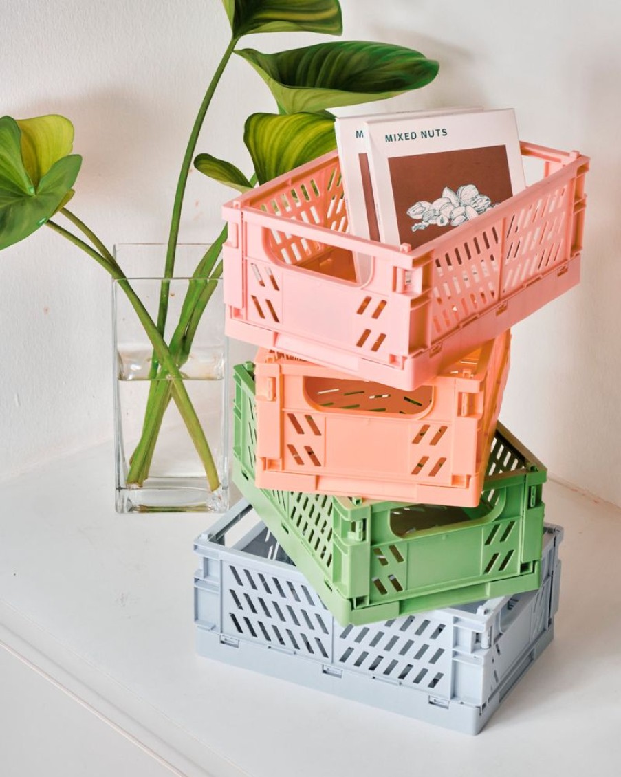 Homewares Crane Living | Pastel Candy Small Storage Crates