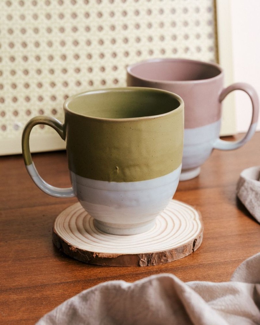 Homewares Crane Living | Annecy Mug - Green