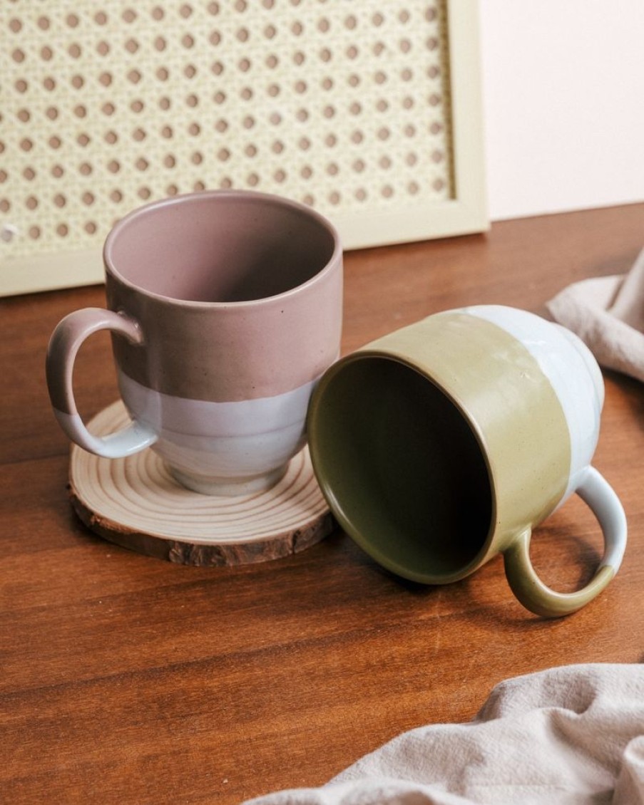 Homewares Crane Living | Annecy Mug - Green