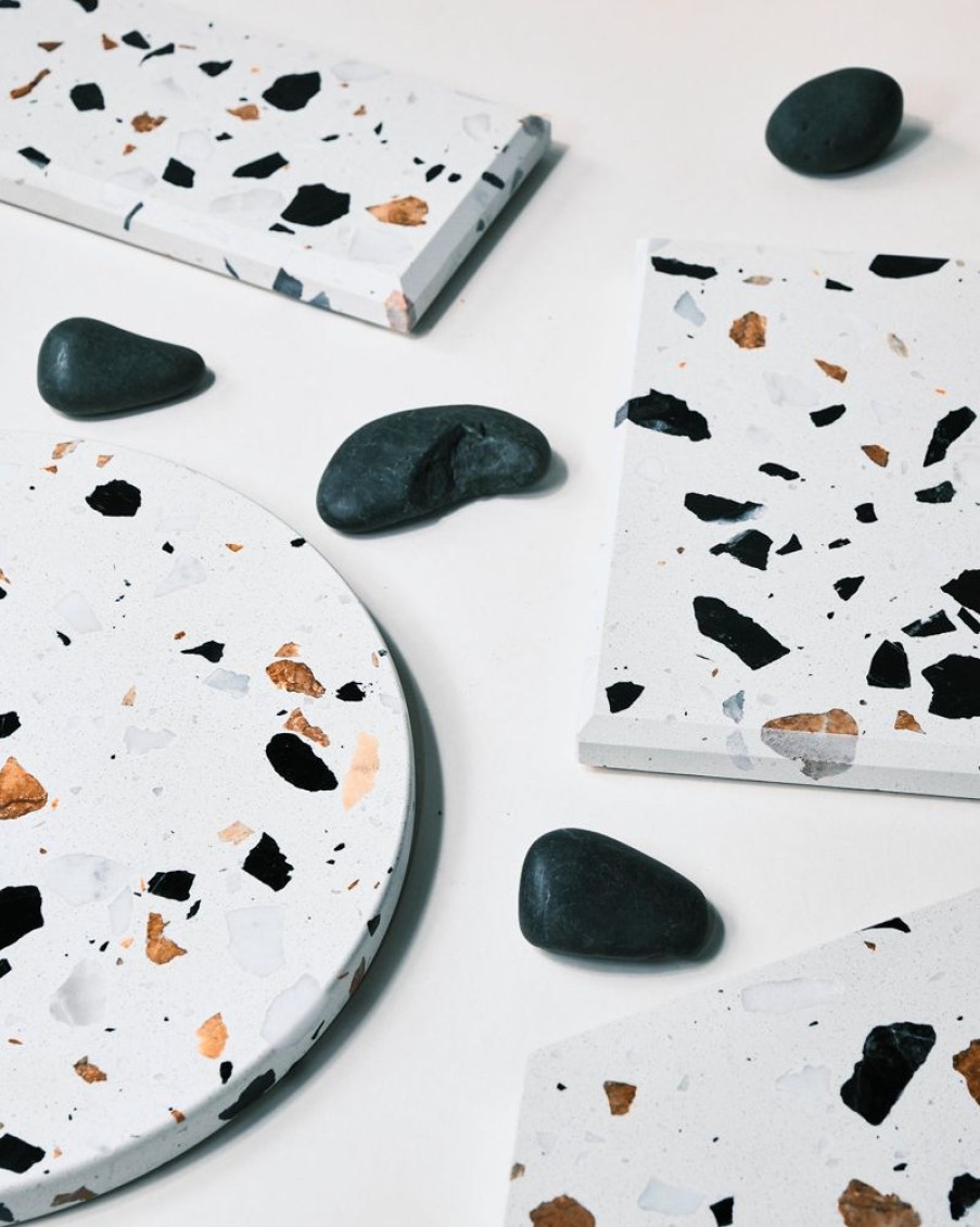 Decor Crane Living | Venezia Terrazzo Tray - Hexagon