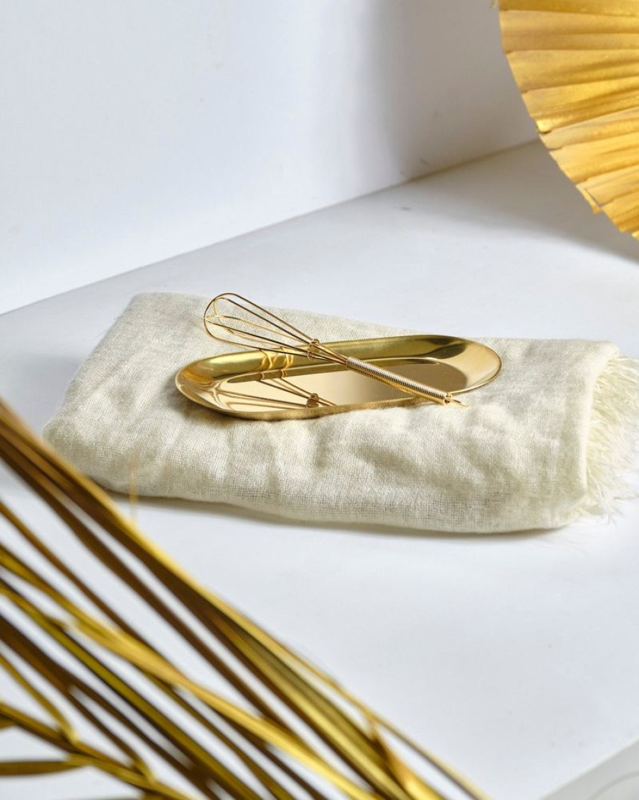 Homewares Crane Living | Rose-Bakery-Small-Gold-Whisk