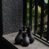 Decor Crane Living | Marfa Amari Irregular Vase - Black