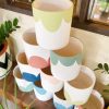 Decor Crane Living | Macaron Flower Pot Assorted Colours