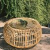 Furniture Crane Living | Uluwatu Bamboo Round Coffee Table - Large