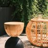 Furniture Crane Living | Zen Wooden Stools - 32Cm