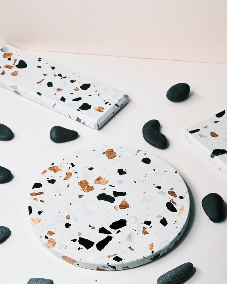 Decor Crane Living | Venezia Terrazzo Tray - Round