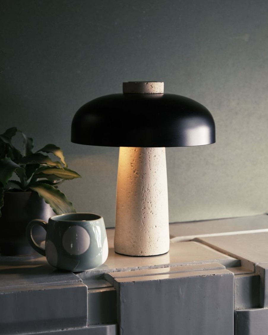 Furniture Crane Living | Alain Travertine Lamp