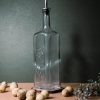 Homewares Crane Living | Glass Oil Bottle - Tall Wide