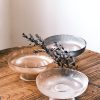 Decor Crane Living | Aura Gold Rimmed Raised Dish